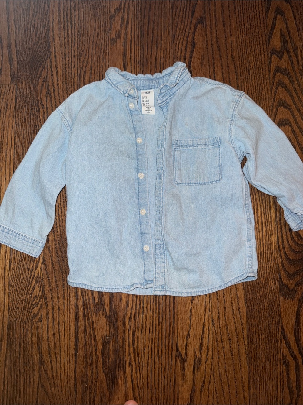 H&M denim shirt 2T